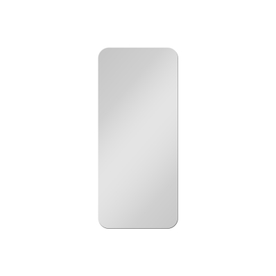 Espelho Multiuso Lapidado Fita Dupla Face 3M 70x30 cm Retangular