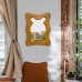 Espelho Decorativo Teddy 70x52cm Orgânico