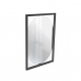 Espelho Decorativo Industrial Fit Preto 63x43cm Oblongo