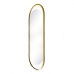 Espelho de Corpo Glam Dourado 140x43cm Oblongo