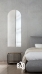 Espelho Multiuso Lapidado Pendurador 160x50cm Capela