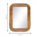 Espelho Decorativo Nature Bananeira 60x80cm Retangular