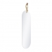 Espelho de Corpo Hole Alça Sisal Natural 120x40cm Oblongo