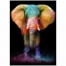 Quadro Decorativo Galeria Elefante Full Color 