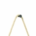 Espelho Decorativo Adnet Alça Sisal Natural 60cm Redondo