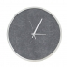 Relógio Decorativo Round Branco Mostrador Cinzell Ponteiro Branco 40cm Redondo