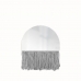 Espelho Decorativo Half Bangs Cinza 27cm