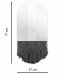 Espelho Decorativo Church Bangs Preto 47x37cm