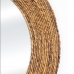 Espelho Decorativo Nature Bananeira 70cm Redondo