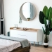 Espelho Decorativo Stokolmo Off White 60 cm Redondo