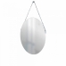 Espelho Decorativo Vintage Alça Corrente Cromada 60x40cm Oval
