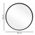 Espelho Decorativo Round Interno 50 cm Redondo