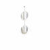 Espelho Decorativo Duplo Alça Corrente 20cm 20cm Redondo