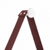 Espelho Decorativo Adnet Alça Corino 40cm Redondo