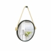 Espelho Decorativo Adnet Alça Sisal Natural 60cm Redondo