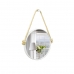 Espelho Decorativo Adnet Alça Sisal 50cm Redondo