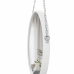 Espelho Decorativo Adnet Alça Corrente Cromada 50cm Redondo
