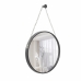 Espelho Decorativo Adnet Alça Corrente Cromada 60cm Redondo
