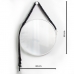 Espelho Decorativo Adnet Alça Macramê 40cm Redondo
