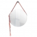 Espelho Decorativo Vintage Alça Macramê 40cm Redondo