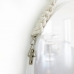Espelho Decorativo Adnet Alça Macramê 50cm Redondo