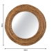 Espelho Decorativo Nature Bananeira 70cm Redondo