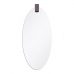Espelho Decorativo Choker Aplique Madeira 130x60cm Oval