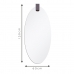 Espelho Decorativo Choker Aplique Madeira 130x60cm Oval