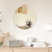 Espelho Decorativo Choker Pinus 50cm Redondo Cantos