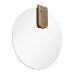 Espelho Decorativo Choker Pinus 50cm Redondo Cantos