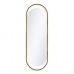 Espelho de Corpo Glam Dourado 153x53cm Oblongo