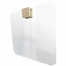Espelho Decorativo Aplique Quadrado Pinus 40x40cm Quadrado