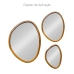 Kit Espelho Decorativo 35x50 50x64 e 64x77cm Carvalho Org&acirc;nico
