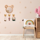 Espelho Decorativo Infantil 43x44cm Pinus Urso