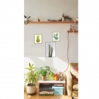 Quadro Decorativo Barcelona Abacaxi 20x25 cm