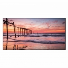 Quadro Decorativo Barcelona Crepúsculo Ponte 50x100 cm
